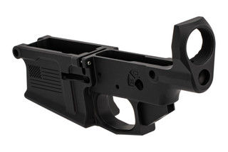Aero Precision stripped M5 lower receiver for .308 with special edition freedom engraving and black finish